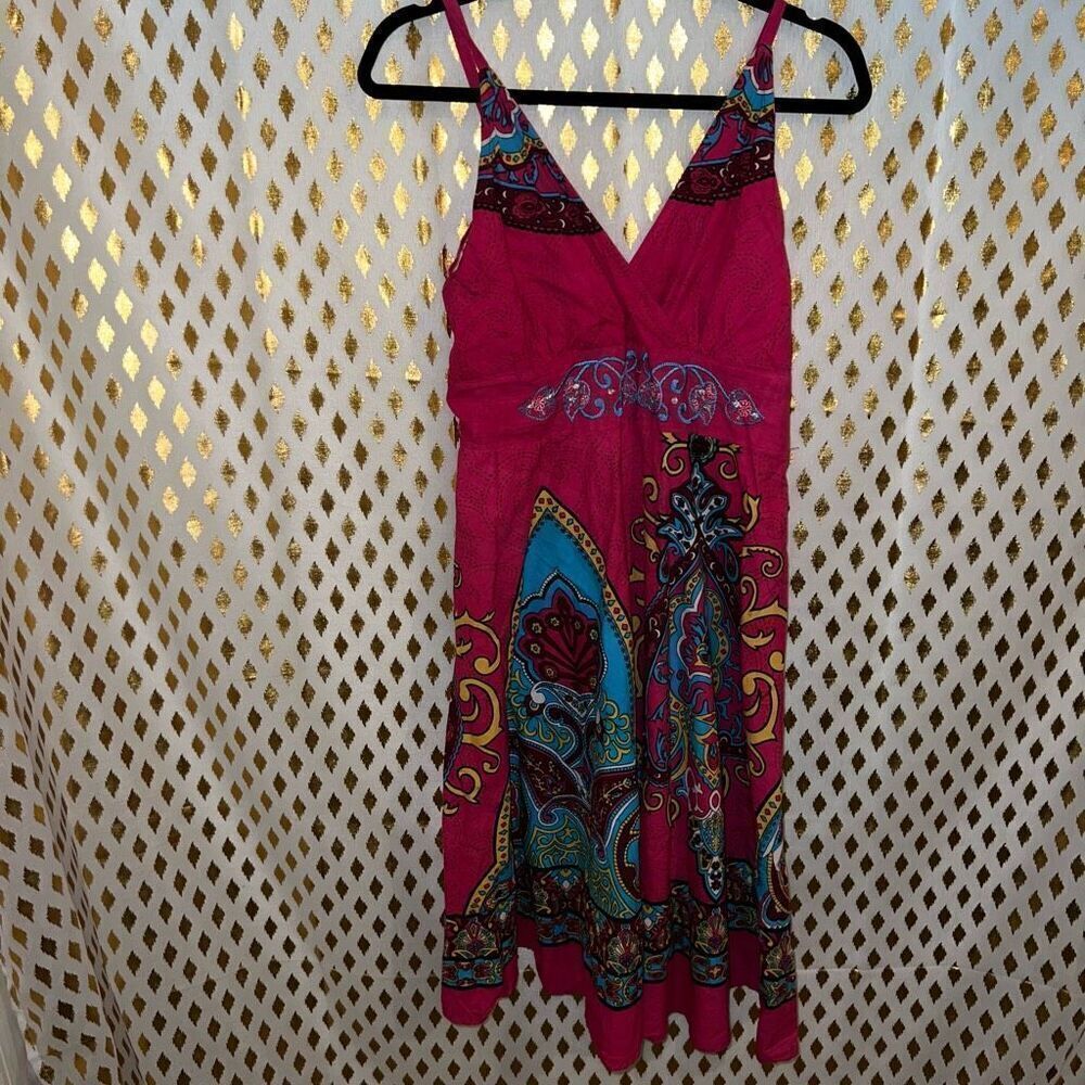 Hawaiian vacation dress California breeze size M
